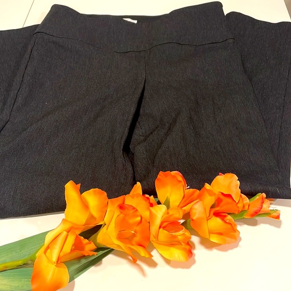 Tummy Control Size 16 Grey Business Pants with Stretch - Picture 3 of 5